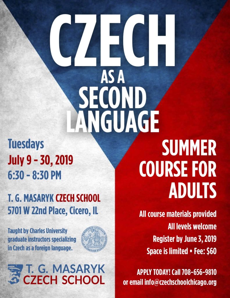 Adult Czech Summer School 2019