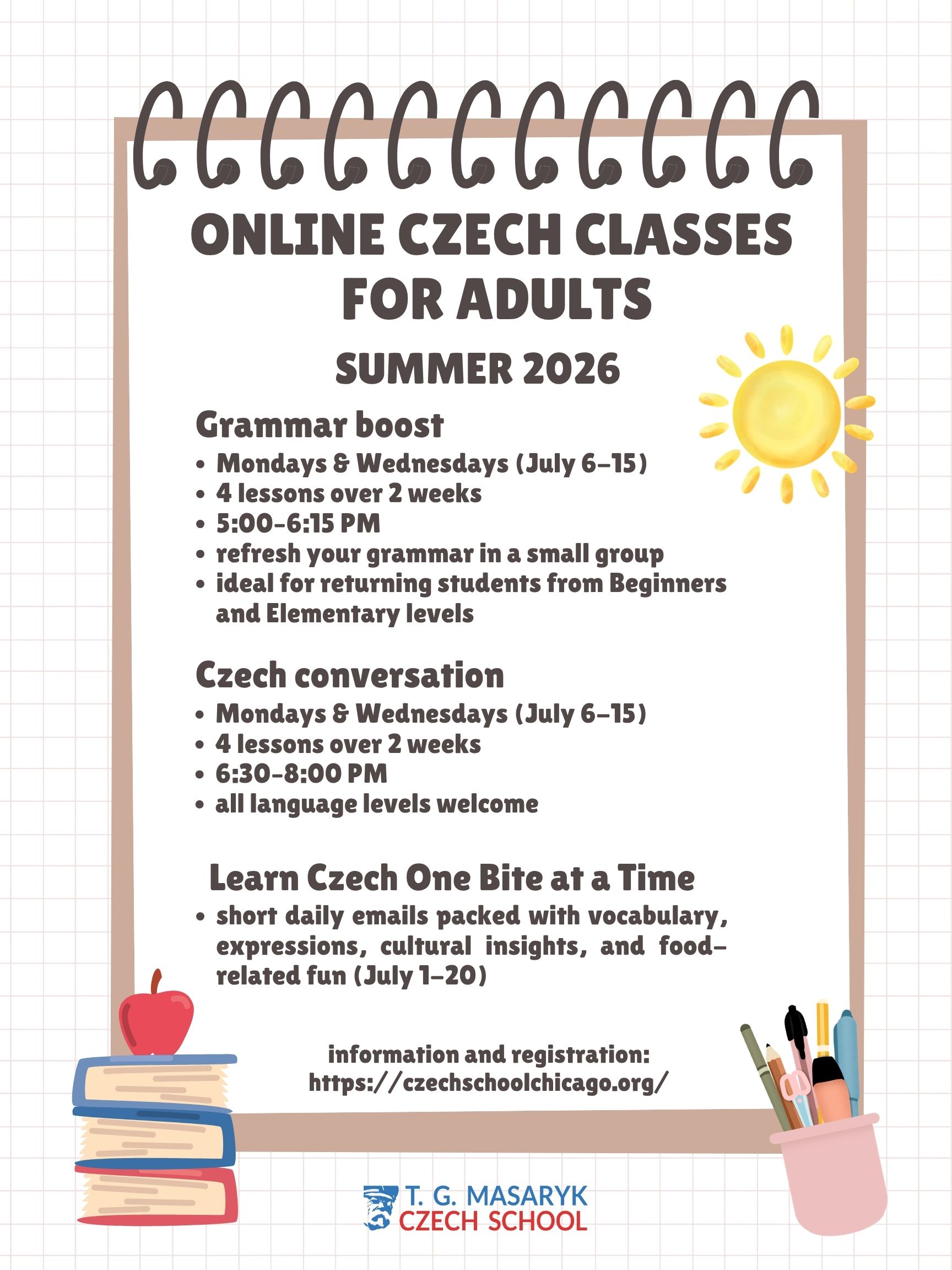 Summer Classes for Adults